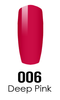 DND DC DUO SOAK OFF GEL AND LACQUER | 006 Deep Pink |