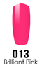 DND DC DUO SOAK OFF GEL AND LACQUER | 013 Brilliant Pink  |