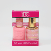 DND DC DUO SOAK OFF GEL AND LACQUER | 017 Pink Bubblegum  |