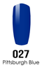 DND DC DUO SOAK OFF GEL AND LACQUER | 027 Pittsburgh Blue |