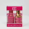 DND DC DUO SOAK OFF GEL AND LACQUER | 072 Crimson |