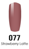 DND DC DUO SOAK OFF GEL AND LACQUER | 077 Strawberry Latte |