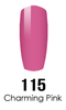 DND DC DUO SOAK OFF GEL AND LACQUER | 115 Charming Pink |