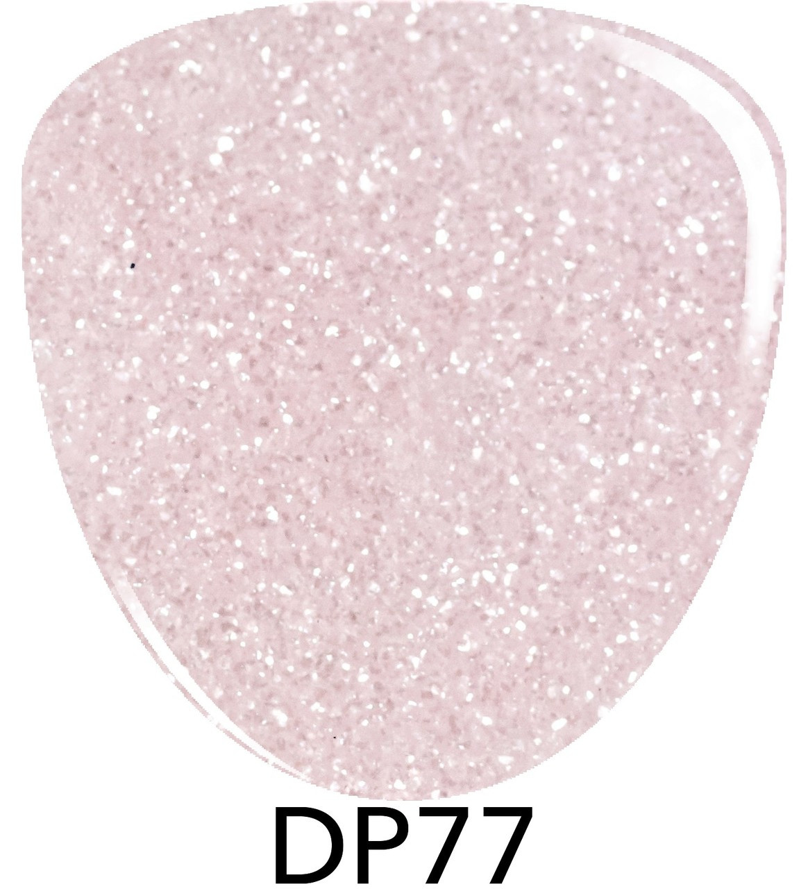 D768 Gasp Pink Glitter Dip Powder