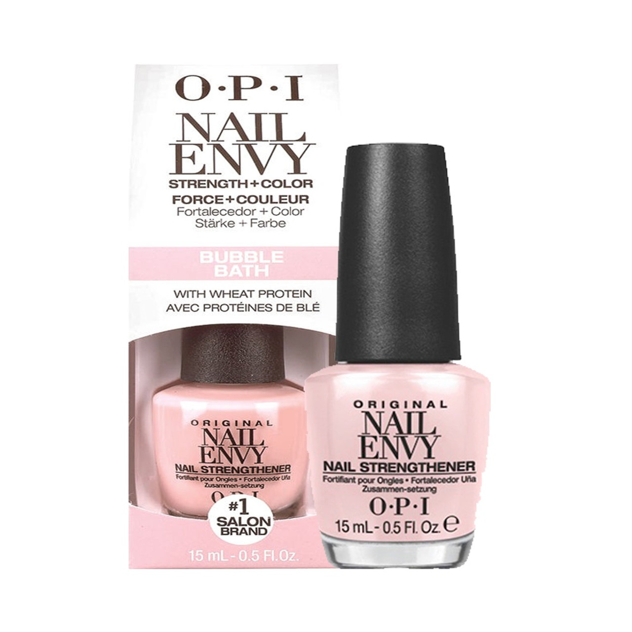 OPI NAIL ENVY | NAIL STRENGTHENER COLOR | BUBBLE BATH .5 OUNCE - MAX Beauty  Source