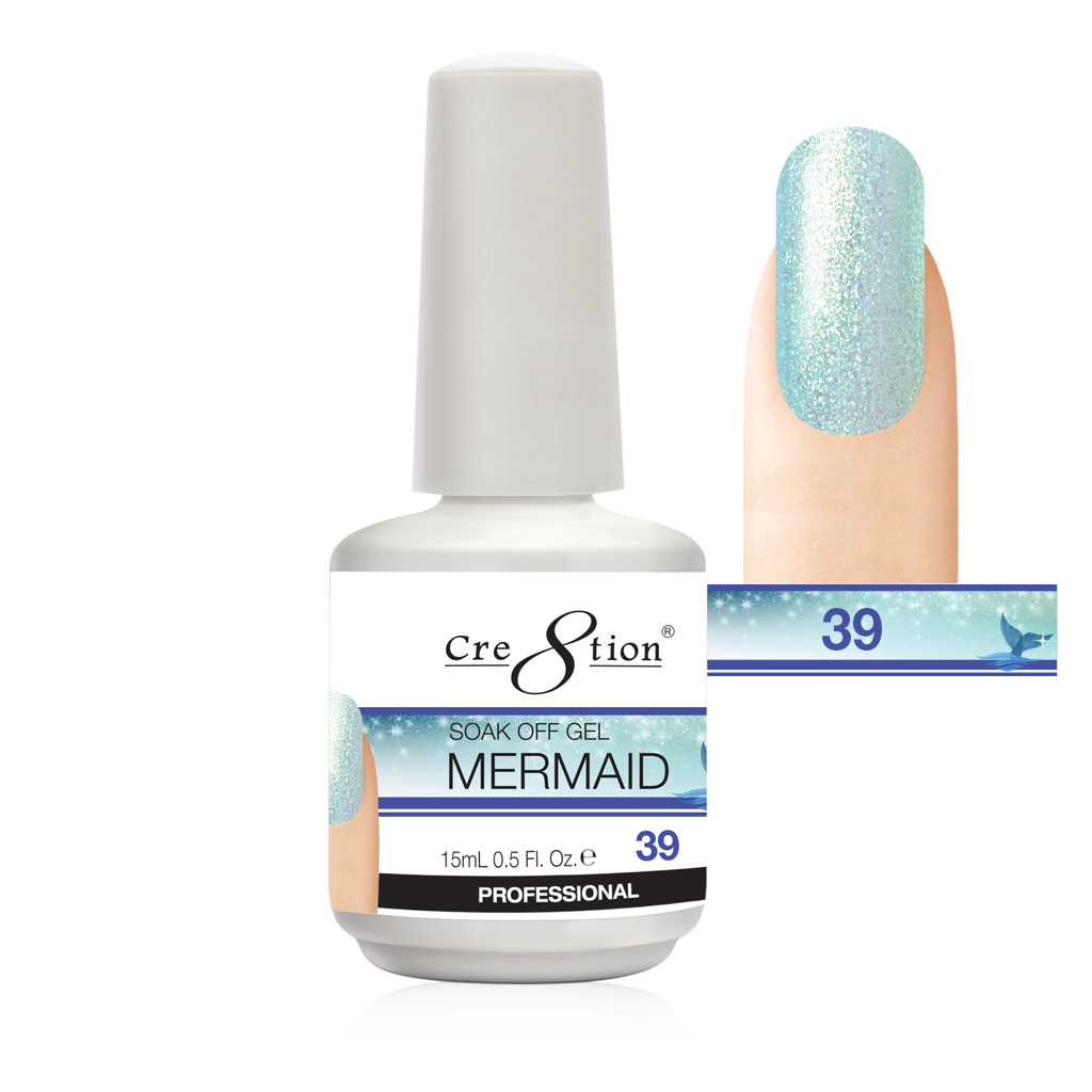 Cre8tion Mermaid Soak Off Gel 5 Oz Mm39 Max Beauty Source