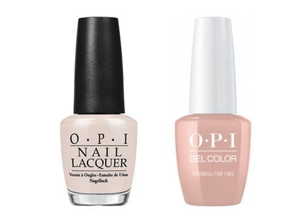 Opi Gelcolor Lacquer Combo Tiramisu For Two V28 Max Beauty Source