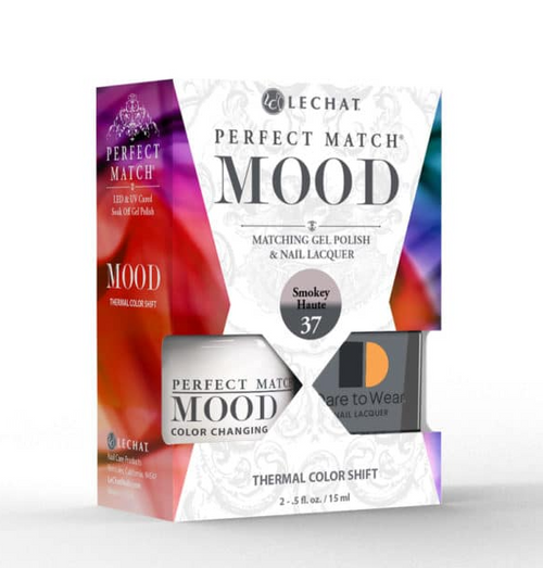 Perfect Match Mood Duo (Gel + Regular Polish) | Smokey Haute 37