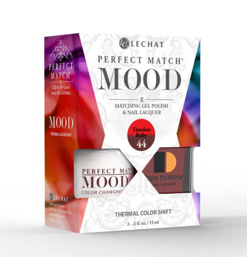 Perfect Match Mood Duo (Gel + Regular Polish) | Timeless Ruby 44