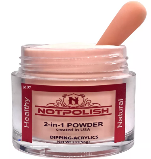 Not Polish Dip & Dap Powder 2 oz | M Collection | M87 CORAL PINK