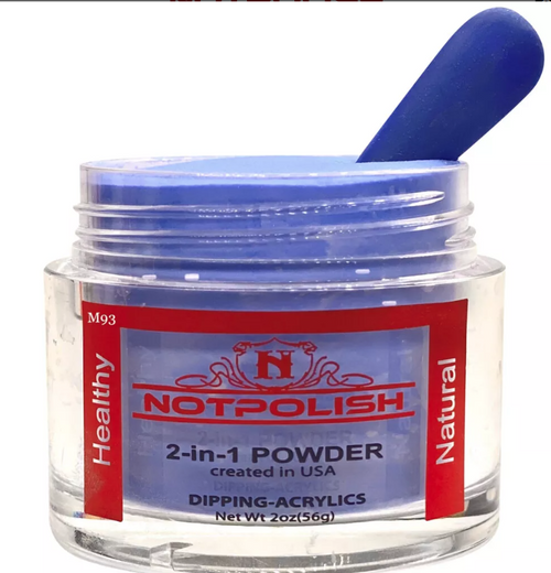 Not Polish Dip & Dap Powder 2 oz | M Collection | M93 LUSH BLUE