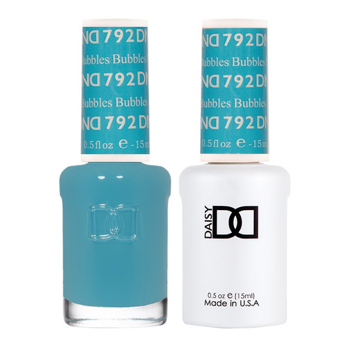 DND SOAK OFF GEL POLISH DUO | Bubbles 792 |