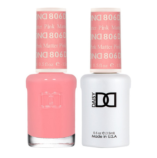 DND SOAK OFF GEL POLISH DUO | Pink Matter 806 |