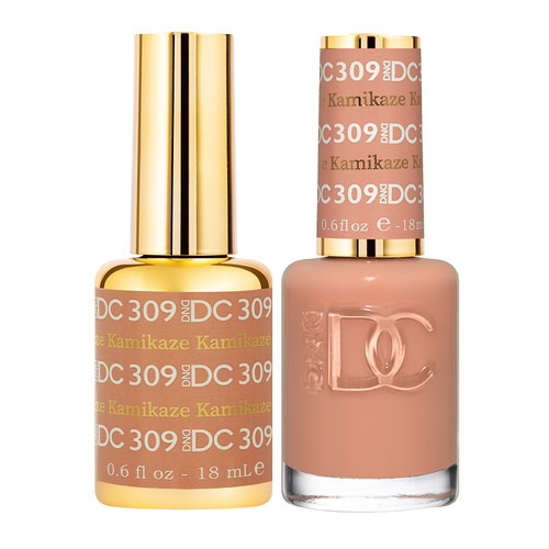 DND DC DUO SOAK OFF GEL AND LACQUER | 309 Kami-kaze |