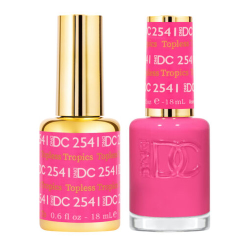 DND DC DUO SOAK OFF GEL AND LACQUER | 2541 Topless Tropics |