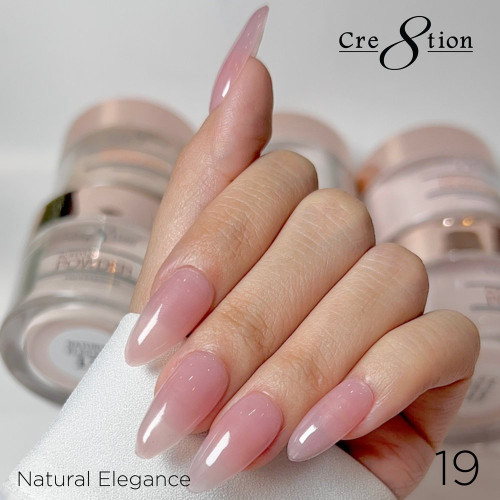 Cre8tion Natural Elegance Acrylic Powder 4oz | 19