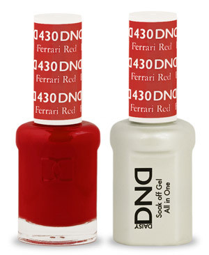 DND SOAK OFF GEL POLISH DUO | Garnet Red 633 | - MAX Beauty Source