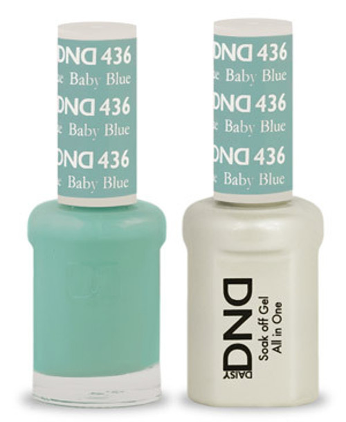 DND SOAK OFF GEL POLISH DUO | Baby Blue 436 |