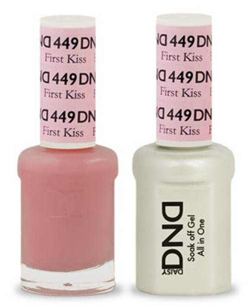 DND SOAK OFF GEL POLISH DUO | First Kiss 449 |