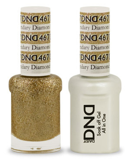 DND SOAK OFF GEL POLISH DUO | Legendary Diamond 467 |