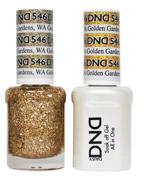 DND SOAK OFF GEL POLISH DUO | Golden Gardens, WA 546 |