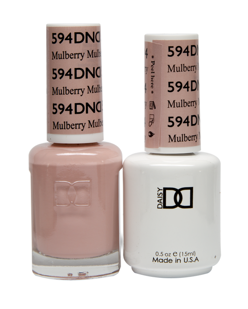 DND SOAK OFF GEL POLISH DUO DIVA COLLECTION | Mulberry, 594 |