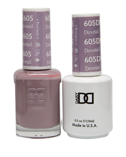 DND SOAK OFF GEL POLISH DUO DIVA COLLECTION | Dovetail, 605 |