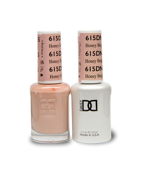 DND SOAK OFF GEL POLISH DUO DIVA COLLECTION | Honey Beige, 615 |