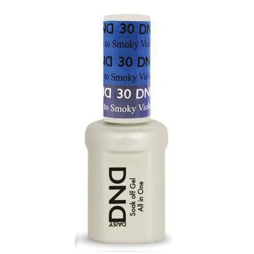 DND SOAK OFF GEL MOOD CHANGE | Light Blue To Smoky Gray 30 |