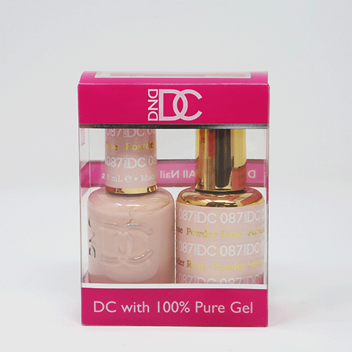 DND DC DUO SOAK OFF GEL AND LACQUER | 087 Rose Powder |