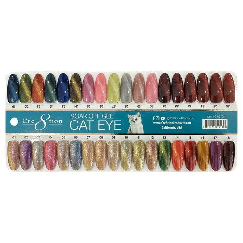 Cre8tion CAT EYE SOAK OFF GEL .5 oz. | JADE CE30