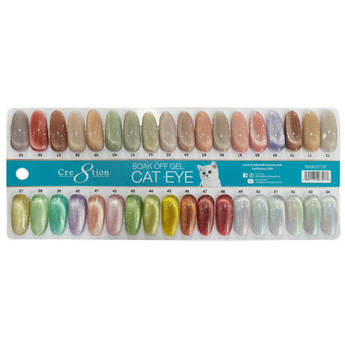 Cre8tion CAT EYE SOAK OFF GEL .5 oz. | JADE CE30