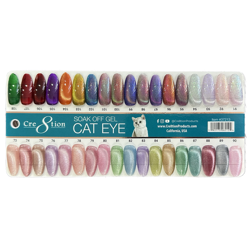 Cre8tion CAT EYE SOAK OFF GEL .5 oz. | JADE CE30