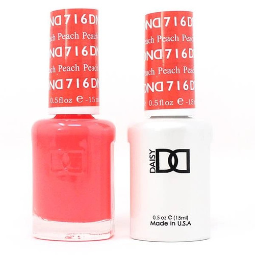 DND SOAK OFF GEL POLISH DUO | Peach 716 |