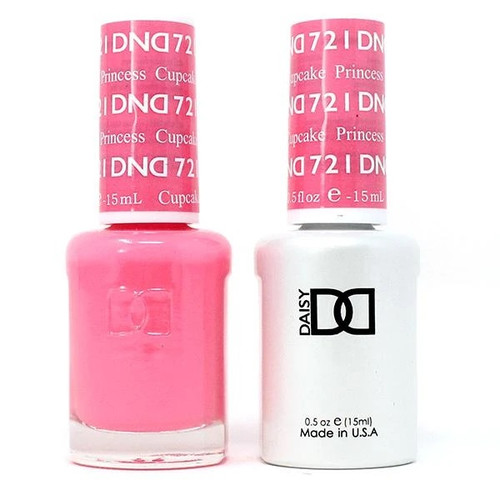 DND SOAK OFF GEL POLISH DUO | Princess Cupcake 721 |