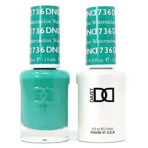 DND SOAK OFF GEL POLISH DUO | Watermelon 736 |