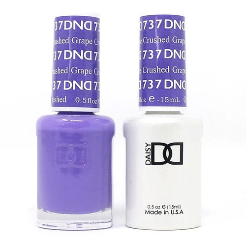 DND SOAK OFF GEL POLISH DUO | Crushed Grape 737 |