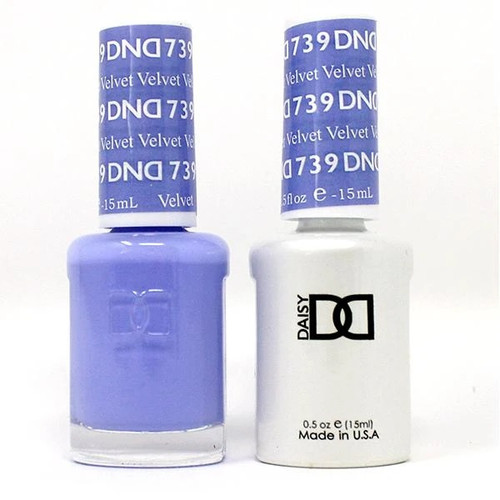 DND SOAK OFF GEL POLISH DUO | Velvet 739 |