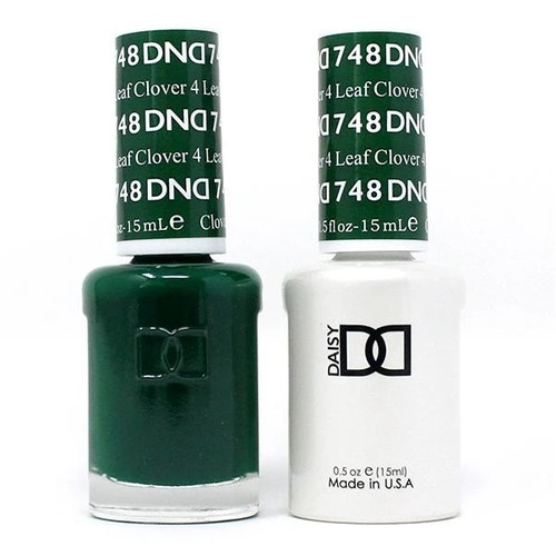 DND SOAK OFF GEL POLISH DUO  | 4 Leaf Cover 748 |