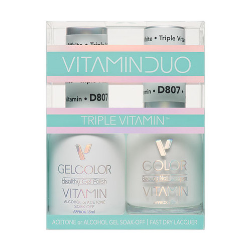 Triple Vitamin Matching Duo - V807 White