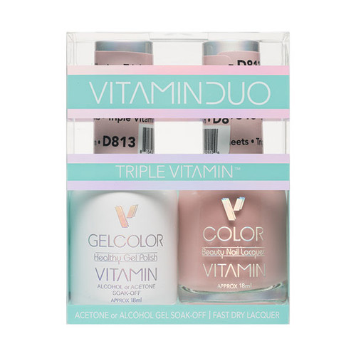 Triple Vitamin Matching Duo - V813 Satin Sheet