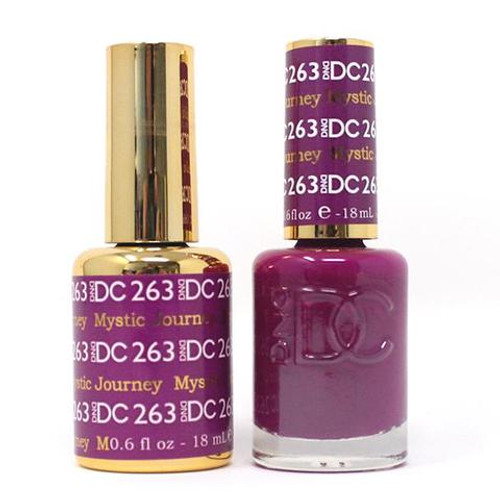 DND DC DUO SOAK OFF GEL AND LACQUER | 263 Mystic Journey |