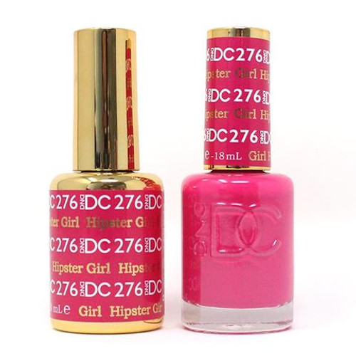 DND DC DUO SOAK OFF GEL AND LACQUER | 276 Hipster Girl |