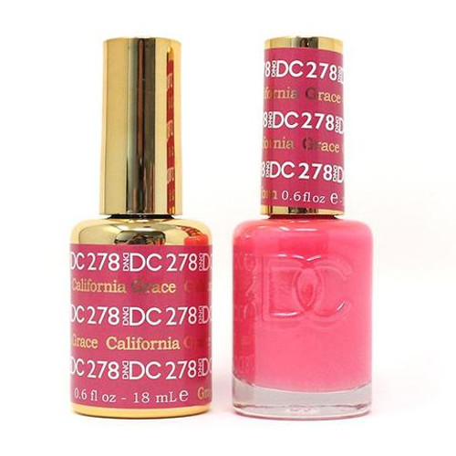 DND DC DUO SOAK OFF GEL AND LACQUER | 278 California Grace |