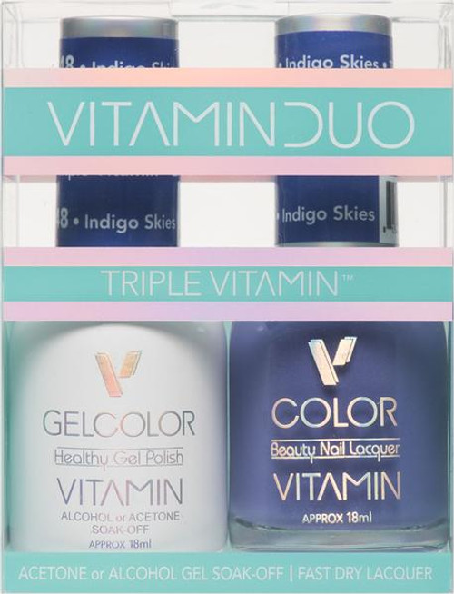 Triple Vitamin Matching Duo - V848 Indigo Sky 