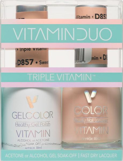 Triple Vitamin Matching Duo - V857 Sweet Caramel