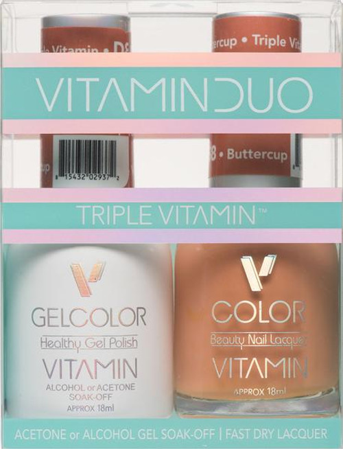 Triple Vitamin Matching Duo - V858 Buttercup