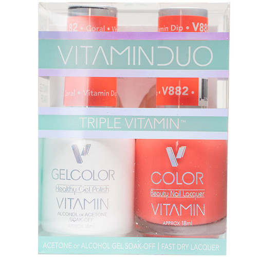 Triple Vitamin Matching Duo - V882 Coral