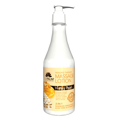 Healing Therapy Massage Lotion | 8oz | Honey Pearl 