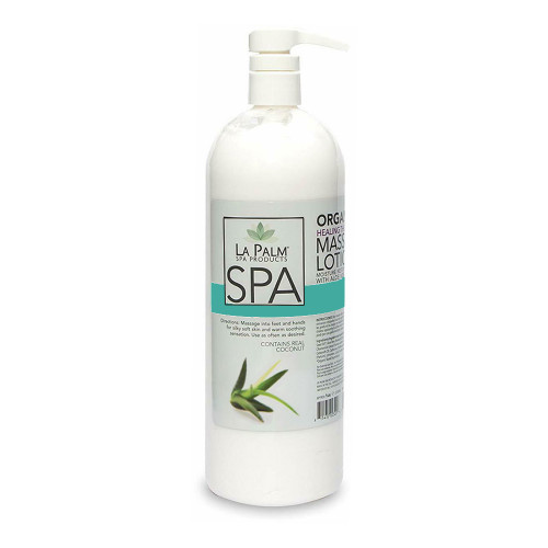 Organic Healing Therapy Massage Lotion | 32oz | Aloe Vera